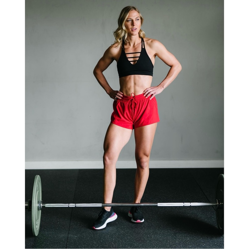 Zyia Active Red Velocity Shorts